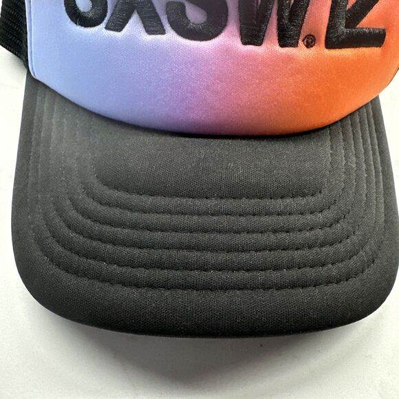 SXSW Multi Color Trucker Snap Back Ball Cap Hat - Picture 3 of 11